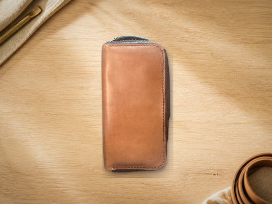 Leather Maison Zipper Wallet
