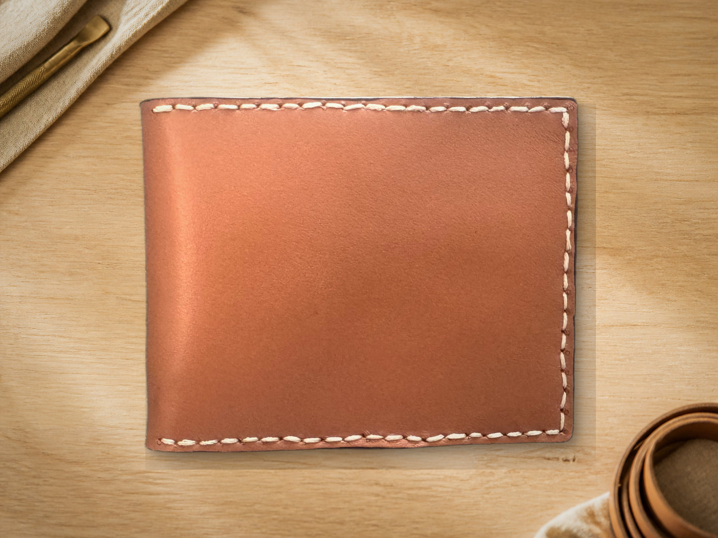 Bifold Wallet coin holder design