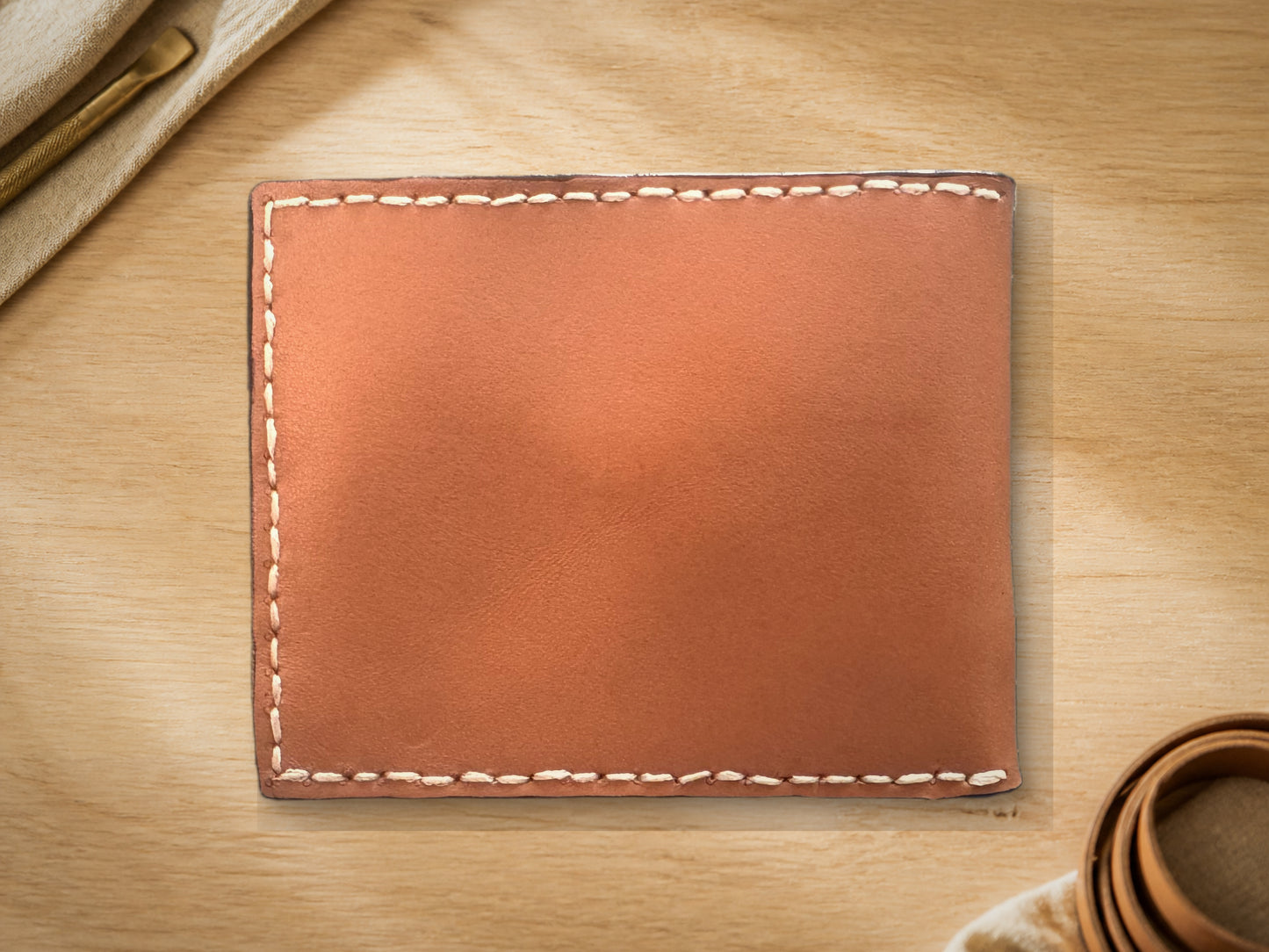 Bifold Wallet coin holder design