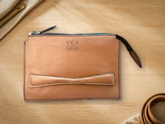 Leather Maison Clutch