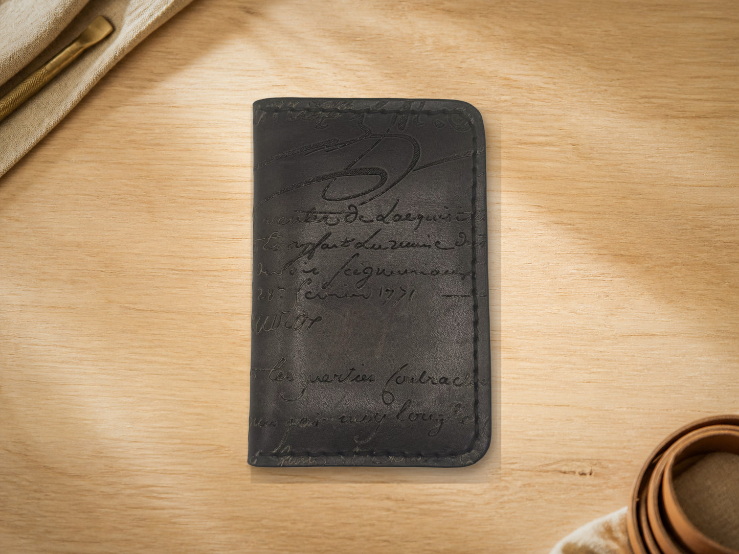 Folded Card Holder design 3