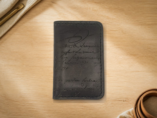 Folded Card Holder design 3