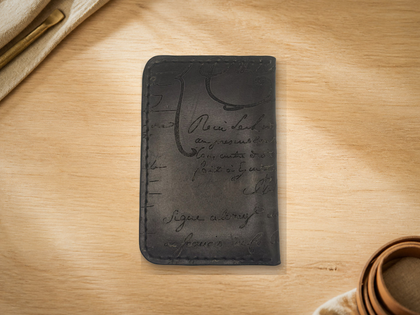 Folded Card Holder design 3
