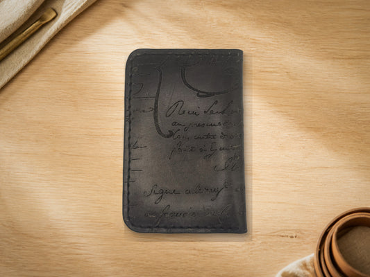 Folded Card Holder design 3