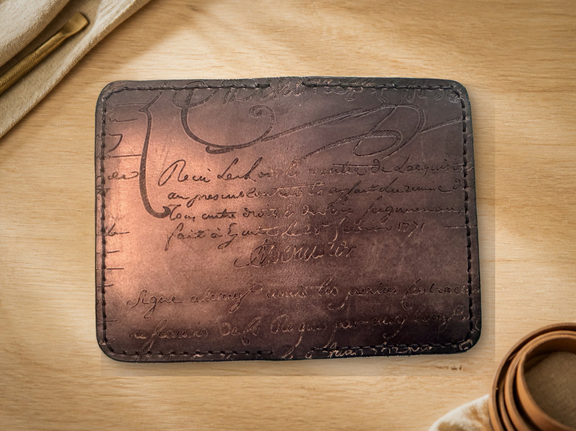 Folded Card Holder design 3